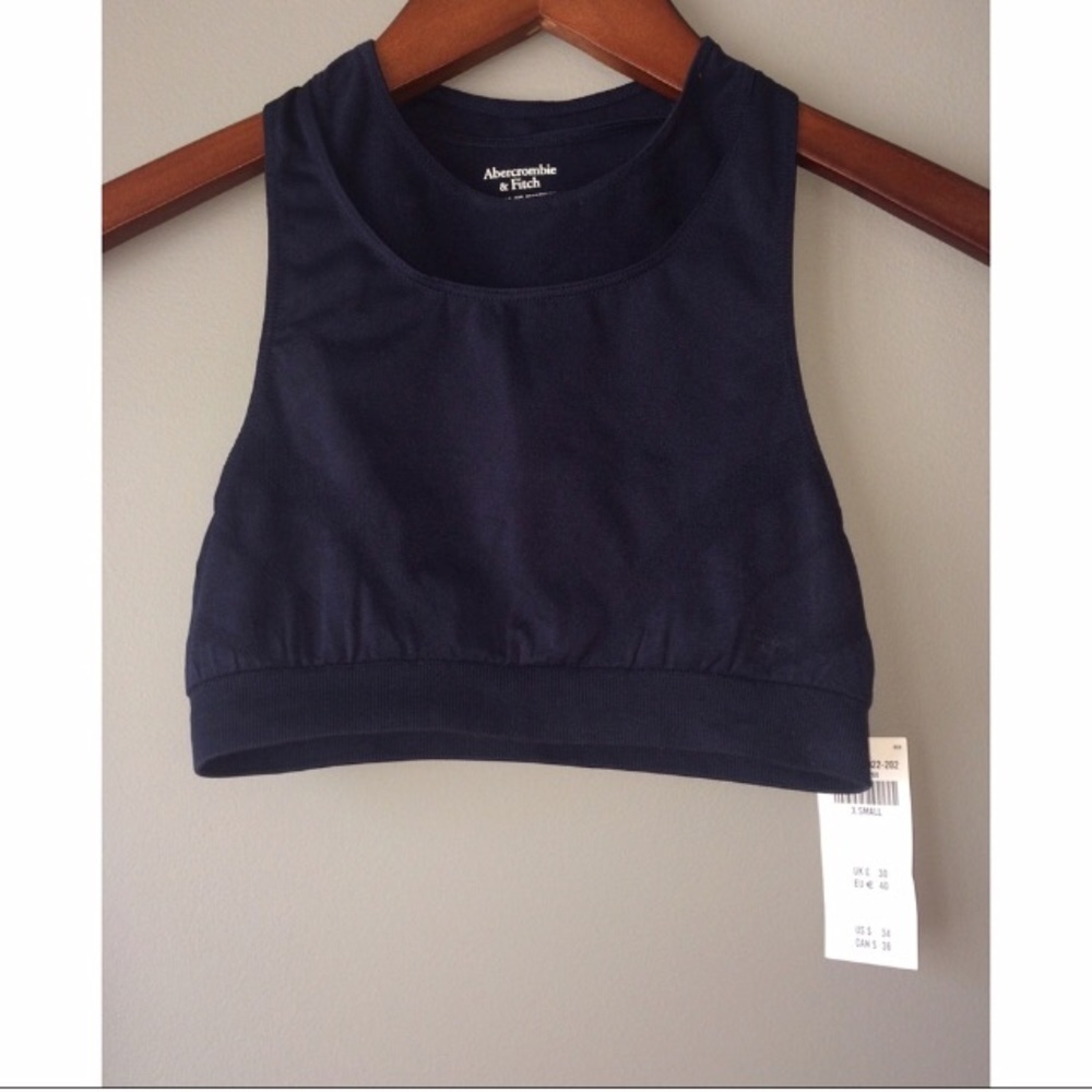 A&F Navy Sports Bra